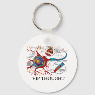 VIP gedacht (Neuron-/Synapse-Spaß) Schlüsselanhänger