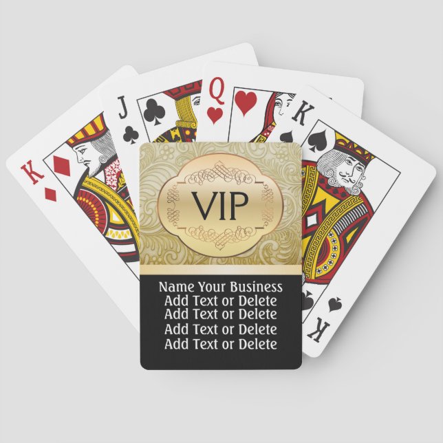 VIP-Geschäft - Karten spielen - SRF Spielkarten (Rückseite)