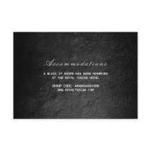 Vip Glam Black Wedding Hotel Unterkunft