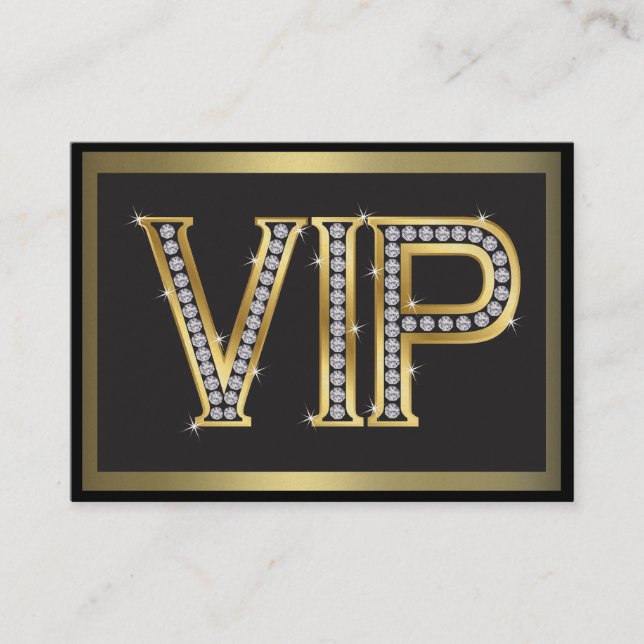 VIP-Karte für Kunden - SRF Visitenkarte (Vorderseite)