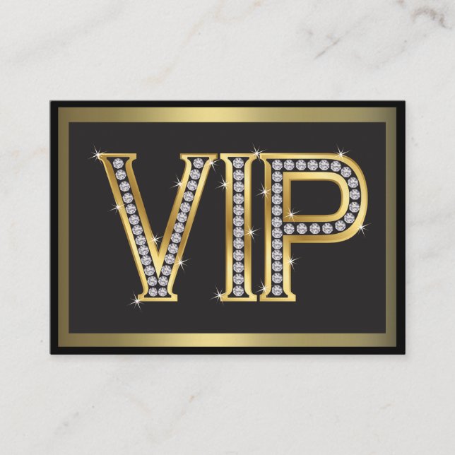 VIP-Karte für Kunden - SRF Visitenkarte (Vorderseite)