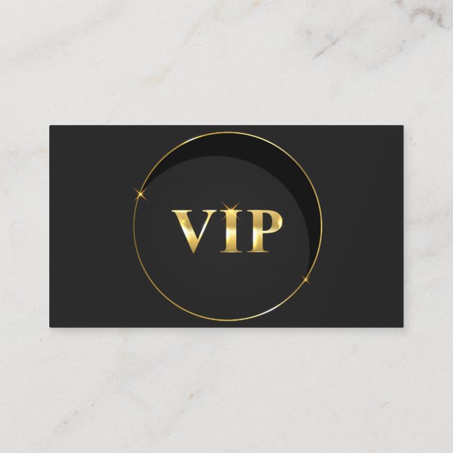 VIP-KARTE VISITENKARTE (Rückseite)