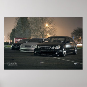 VIP Lexus GS x 3 Poster