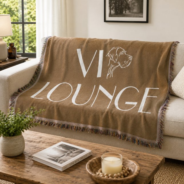 VIP Lounge Dog Decke (Dimensions: 54"l x 38"w)