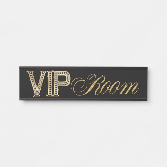VIP-Namensschild für den Raum Türschild (Vorderseite )