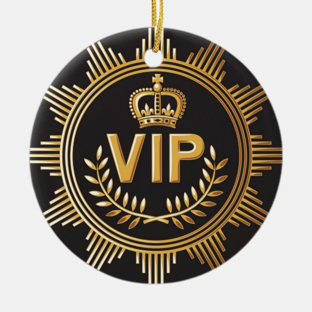 VIP-Ornament - SRF Keramikornament (Vorne)