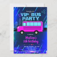 VIP-Partybus-Einladung