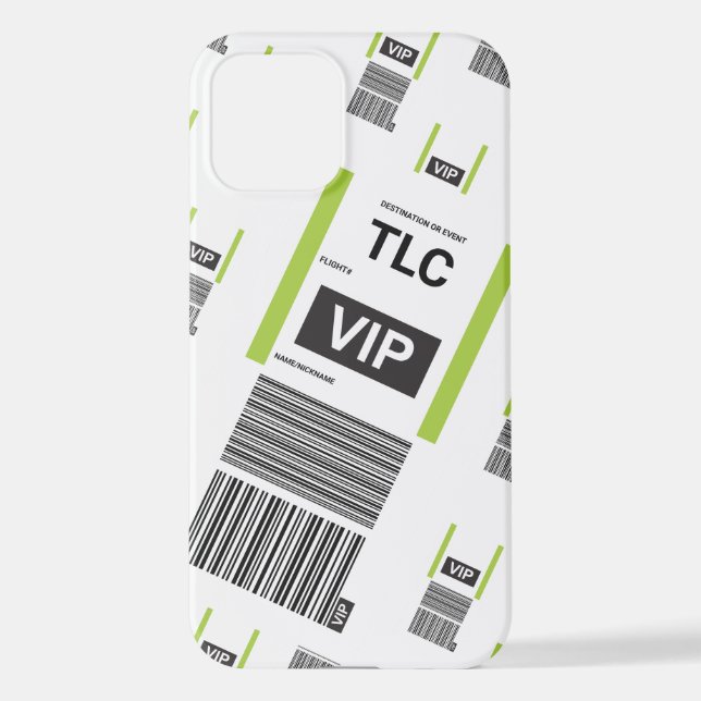 VIP-REISEVERKEHR 12 SLIM-FIT-FALL iPhone 12 HÜLLE (Rückseite)