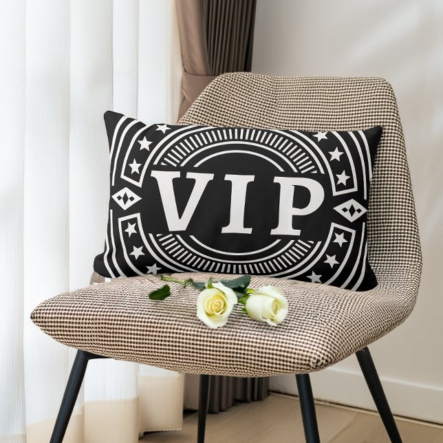 VIP Reserved Seat Retro Custom Colors Lendenkissen (Von Creator hochgeladen)