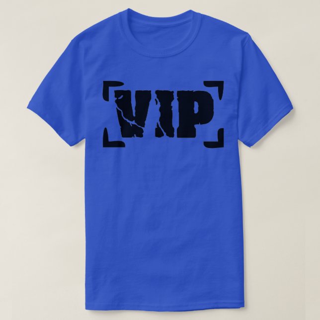 VIP sehr wichtige Person T-Shirt (Design vorne)