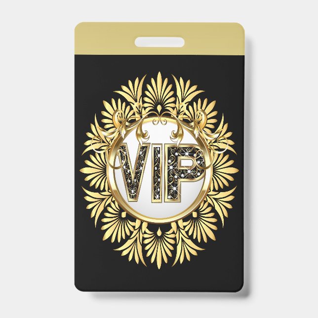 VIP - Siehe Back Abzeichen Ausweis (Vorderseite)