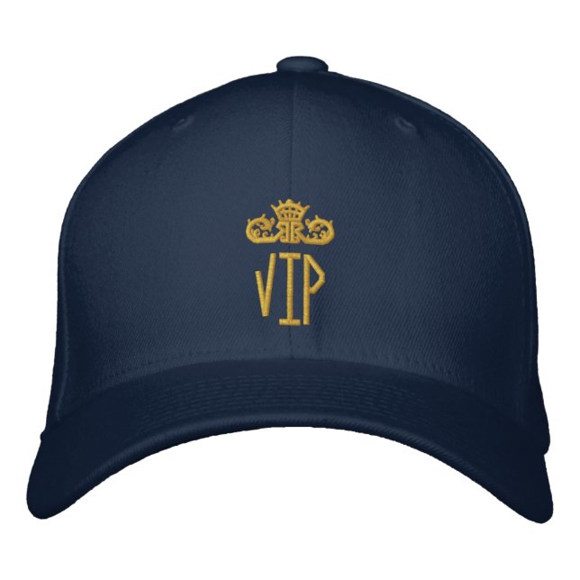 VIP-StickHat Bestickte Kappe (Vorderseite)