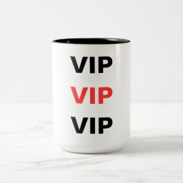VIP-Tasse Zweifarbige Tasse