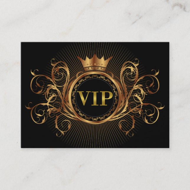 VIP-Visitenkarte/Pass/Einladung Visitenkarte (Vorderseite)