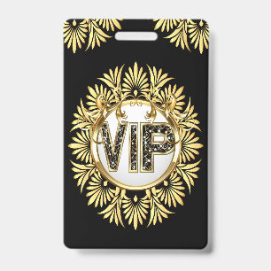 VIP - Voir dos Badge