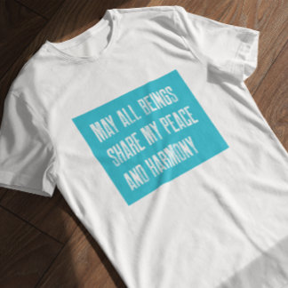 Vipassana May alle zusammen meinen Frieden und Har T-Shirt