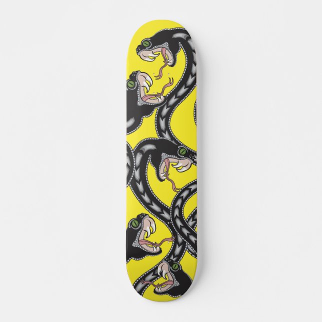 Viper Pit - Gelb Skateboard (Vorne)