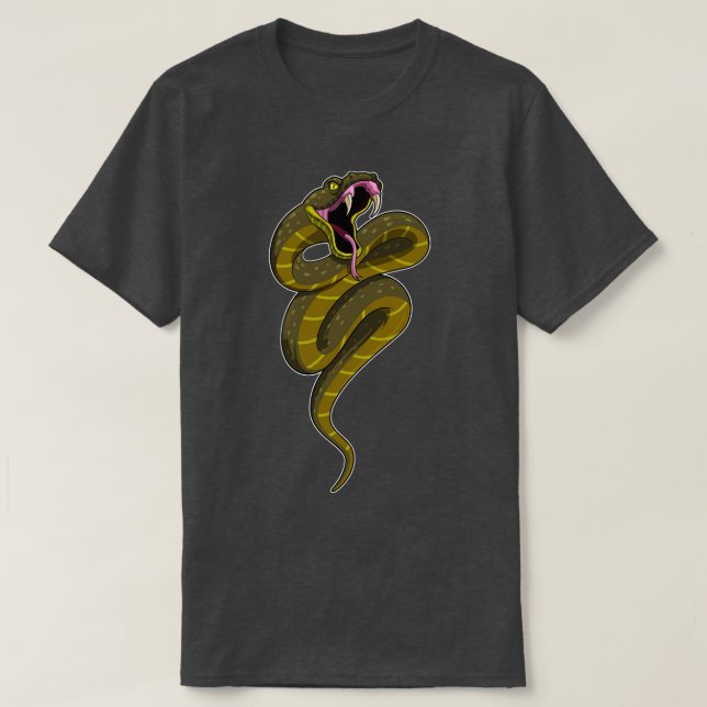 Viper Snake T-Shirt (Design vorne)