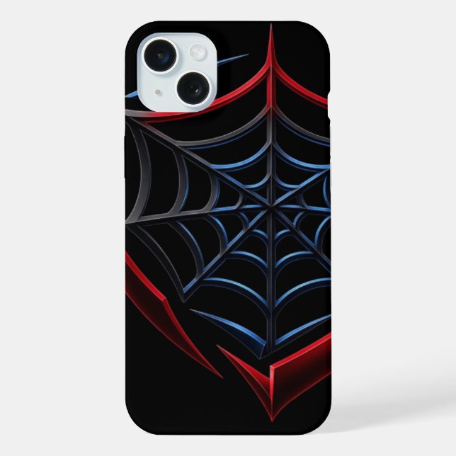 Viper SpiderWeb Schild  iPhone 15 Plus Hülle (Rückseite)