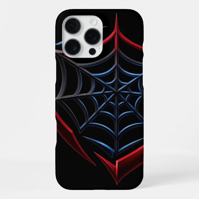Viper SpiderWeb Schild  iPhone 16 Pro Max Hülle (Rückseite)