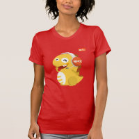 VIPKID Headset Dino T - Shirt (orange)