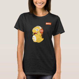 VIPKID Kopfhörer-Dino-T - Shirt