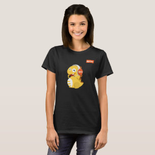 VIPKID Kopfhörer-Dino-T - Shirt