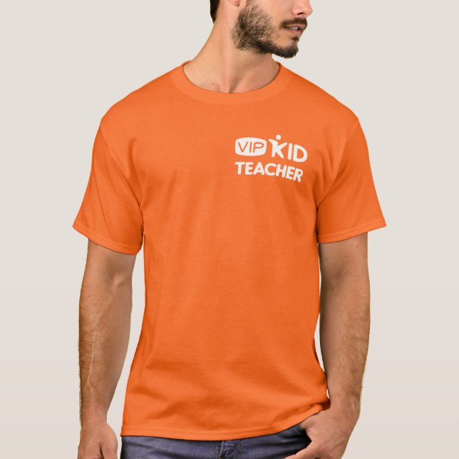 VIPKID T - Shirt Offiziell Orange (Vorderseite)
