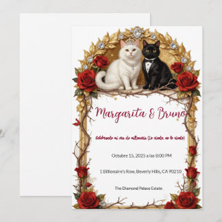Virale Rache Katzenhochzeit Einladung