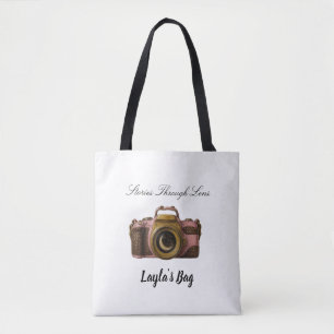 Virales personalisiertes Namens Kamera Geschenk El Tasche