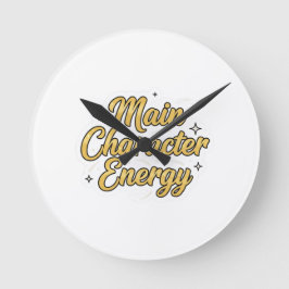 ViralVibes Collection Runde Wanduhr