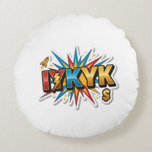 ViralVibes Kollektion Rundes Kissen