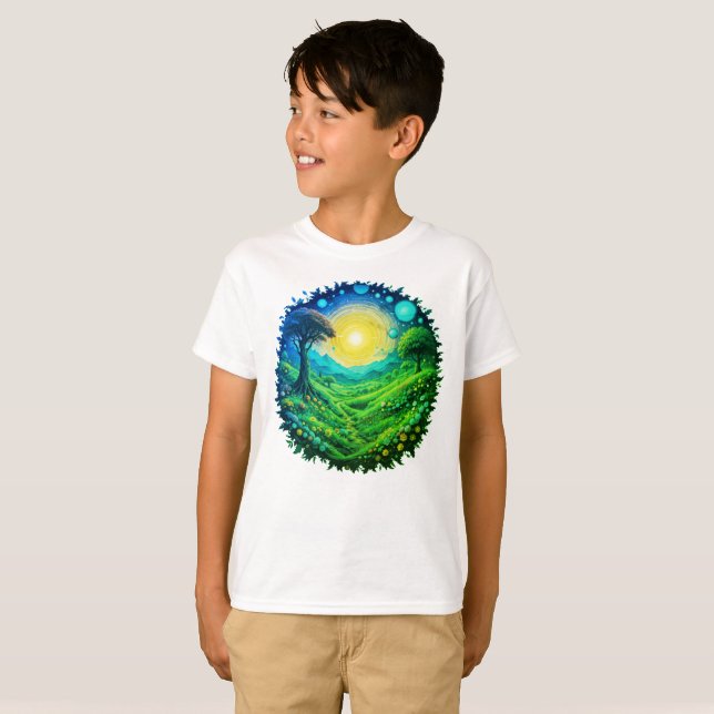 Virescent Electric Pulse T-Shirt (Vorne ganz)