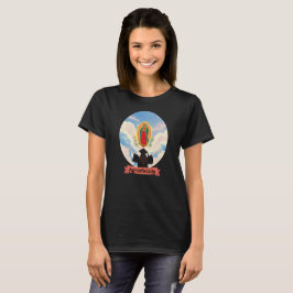 Virgen de Guadalupe Agradecida Graduate T - Shirt