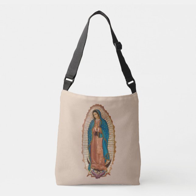 Virgen de Guadalupe Tragetaschen Mit Langen Trägern (Vorderseite)
