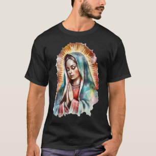 Virgen de Guadalupe Unsere Frau von Guadalupe Kath T-Shirt