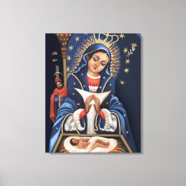 Virgen de la Altagracia Wrapped Canvas Leinwanddruck