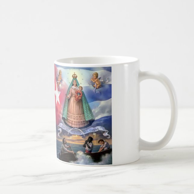 VIRGEN DE LA CARIDAD DEL COBRE KAFFEETASSE (Rechts)