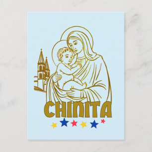 Virgen de la Chinita - Iconic Maracaibo, Venezuela Postkarte