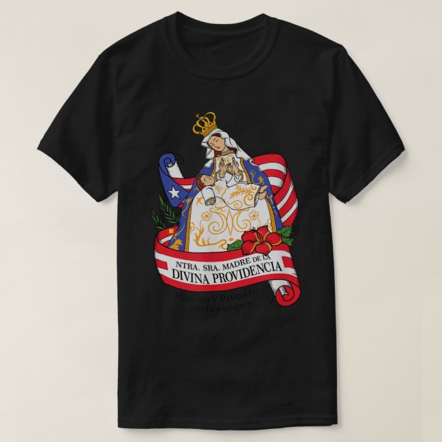 Virgen de la Providencia Patrona de Puerto Rico53 T-Shirt (Design vorne)