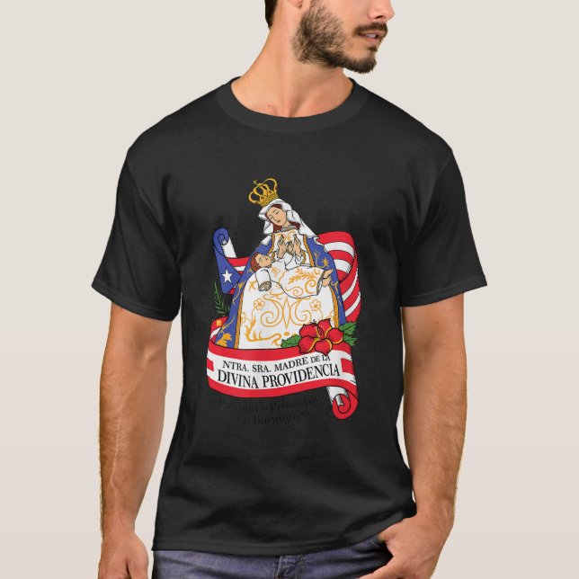 Virgen de la Providencia Patrona de Puerto Rico T-Shirt (Vorderseite)