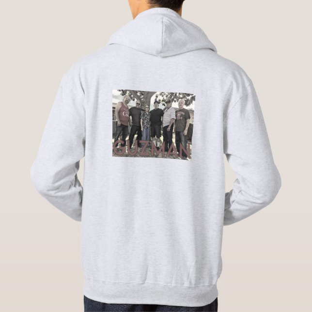 VIRGIE & THE GUZMAN Brothers-men Hoodie (Rückseite)