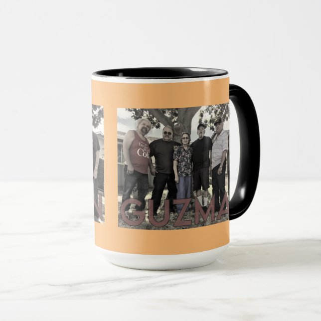 VIRGIE und die GUZMAN-BRÜDER Tasse (VorderseiteRechts)