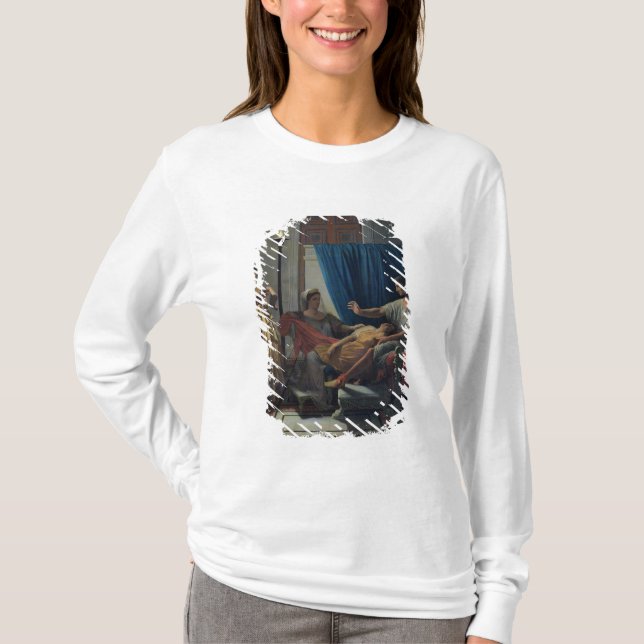Virgil, der das Aeneid liest T-Shirt (Vorderseite)