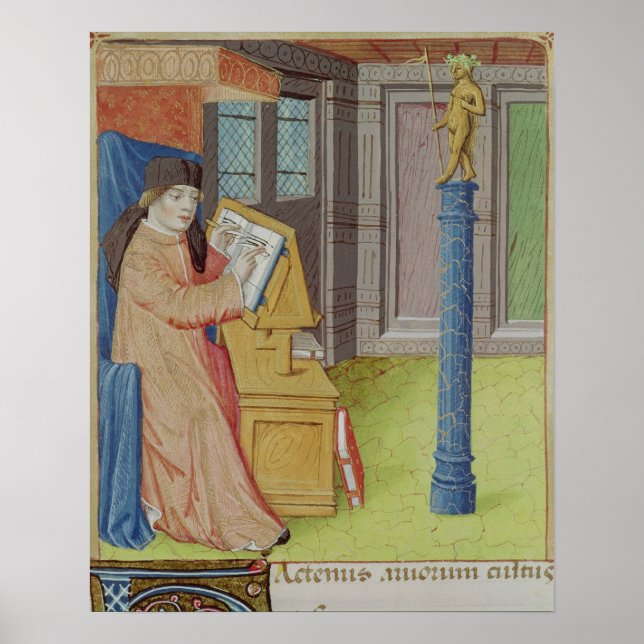 Virgil schreibt vor Artemis Poster (Vorne)