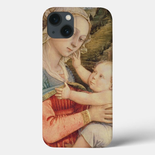 Virgin and Child, c.1465 Case-Mate iPhone Hülle (Rückseite)