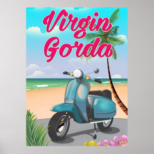 Virgin Gorda Britische Jungferninseln Poster