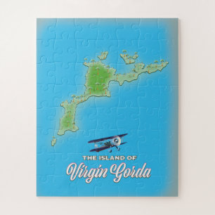 Virgin Gorda Karte