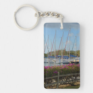 Virgin Gorda Yachthafen Schlüsselanhänger