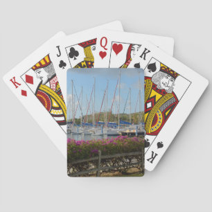 Virgin Gorda Yachthafen Spielkarten